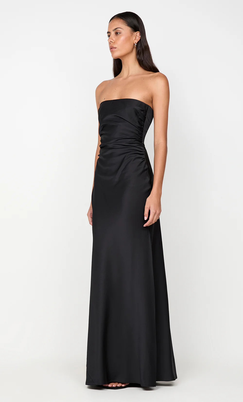 ETERNITY STRAPLESS MAXI DRESS - BLACK - Image 6
