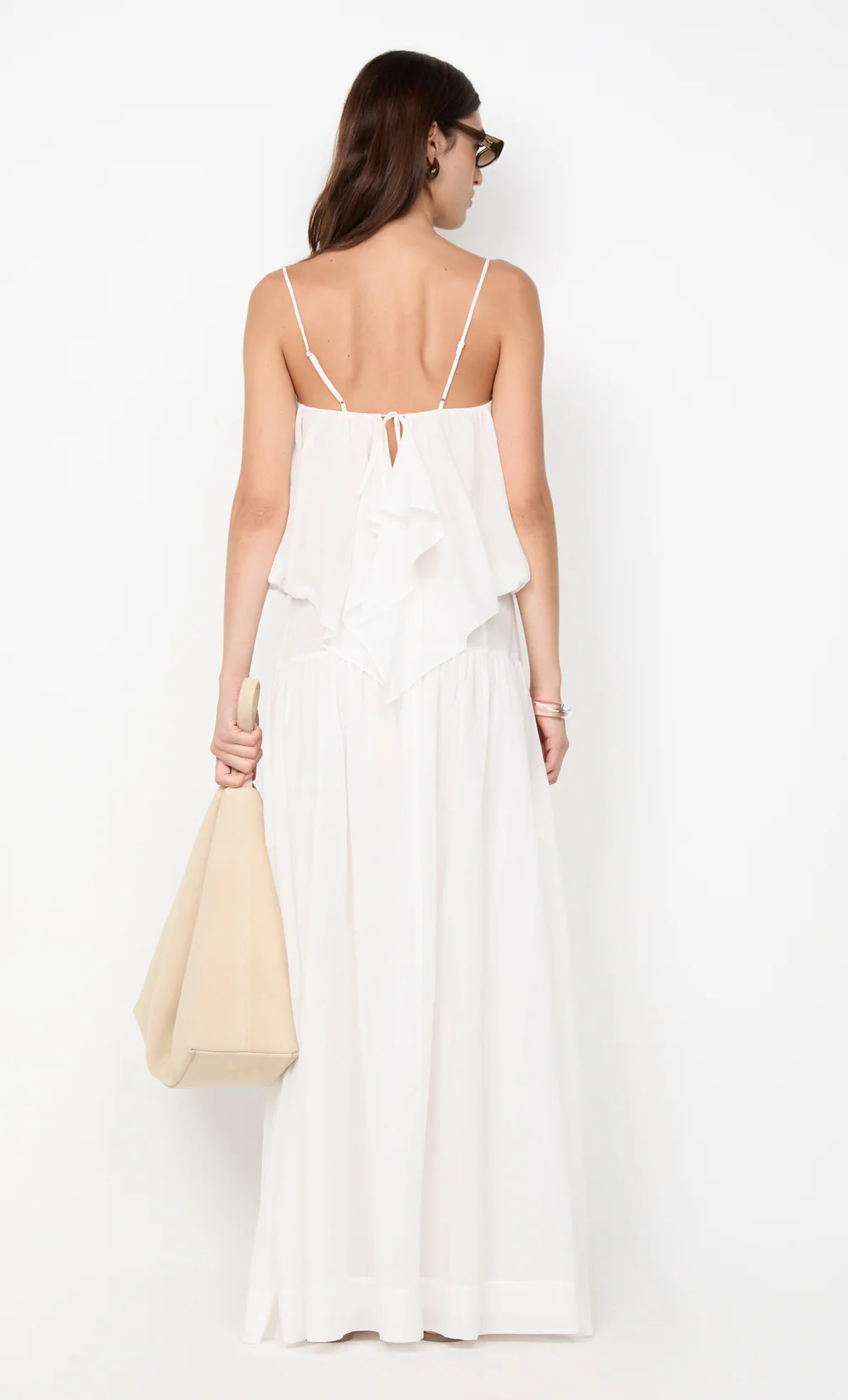 MARLOWE BUBBLE CAMI - WHITE - Image 4