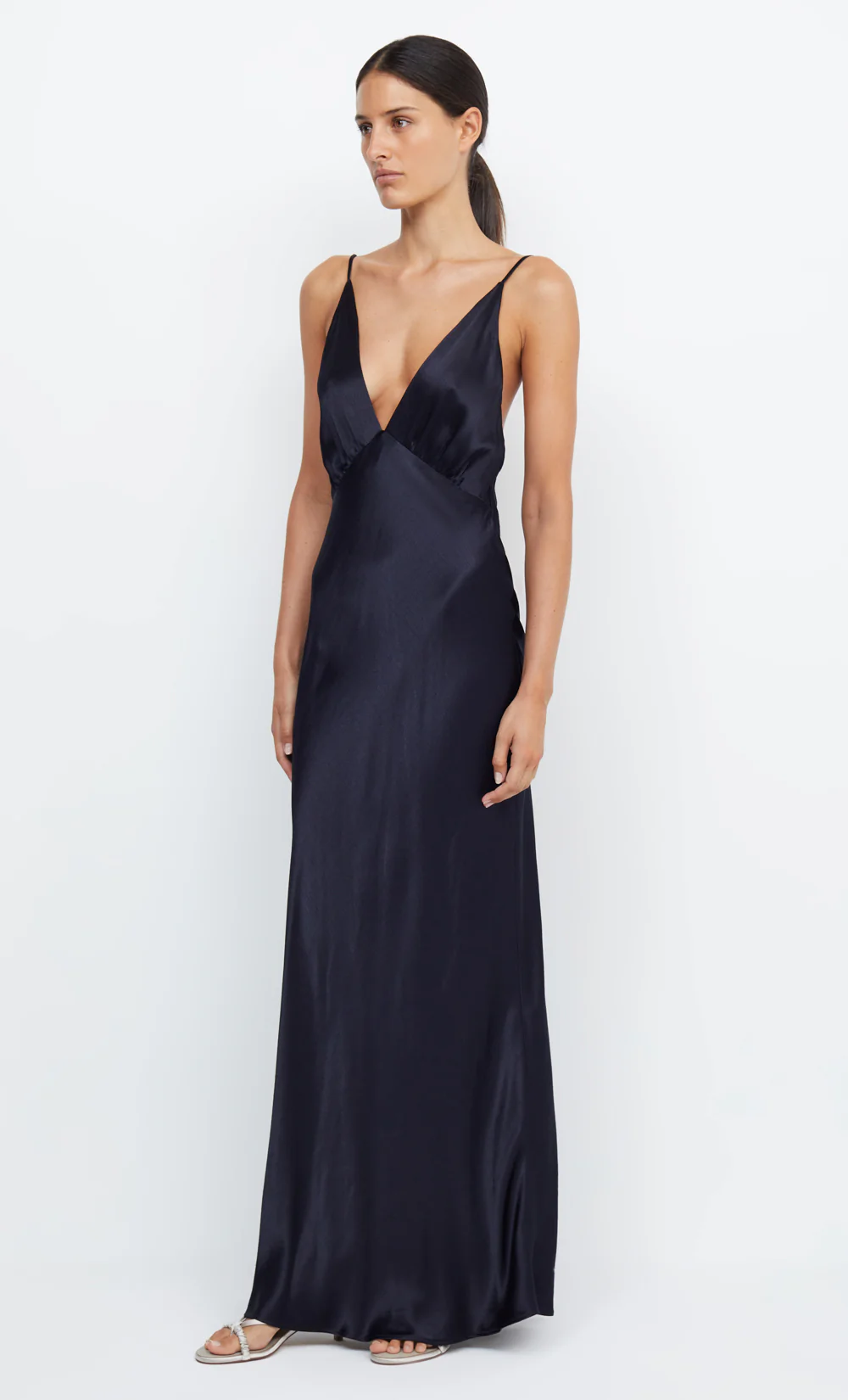 MOON DANCE V MAXI DRESS - INK - Image 3